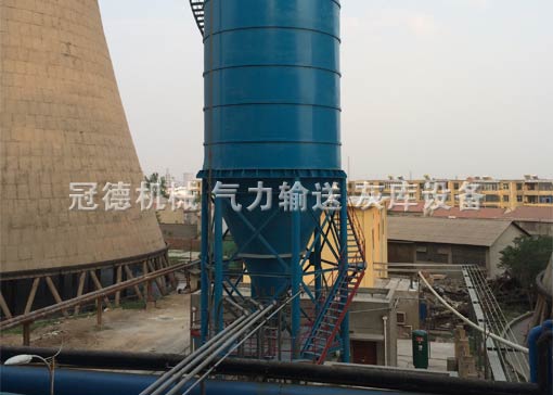 噴鈣脫硫現場